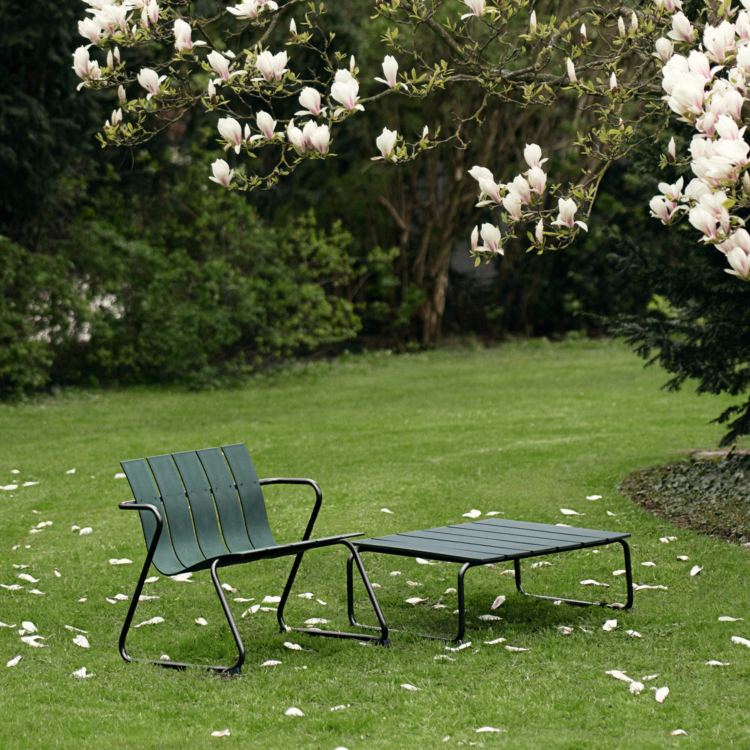 Mater x again outdoor chair and table