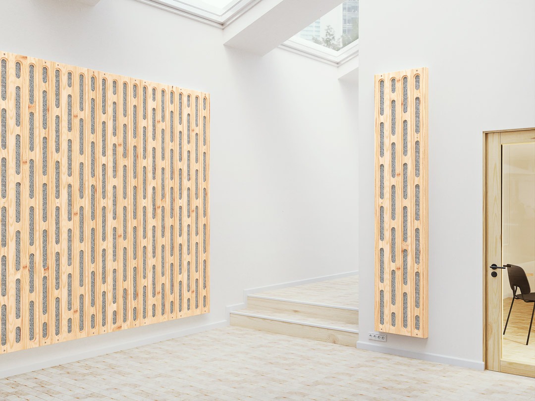 natural product in terms of acoustic panelling