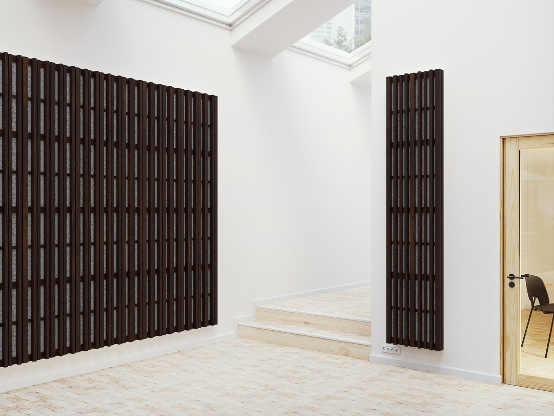 2 acoustic wall panelling